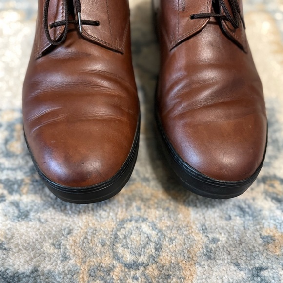TOD’S Classic Brown Leather Men\'s Shoes Size 9